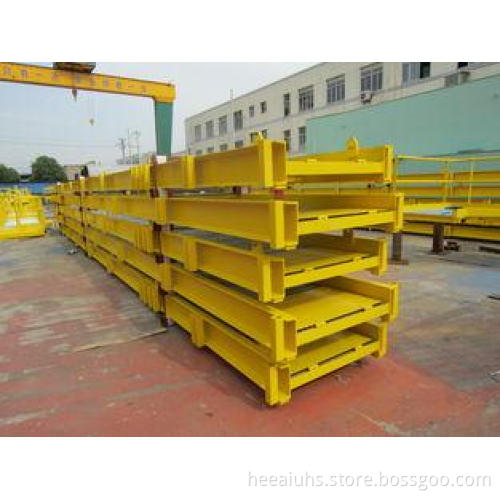 Port Machinery Q345D Metal Heavy Steel Fabrication / Struct